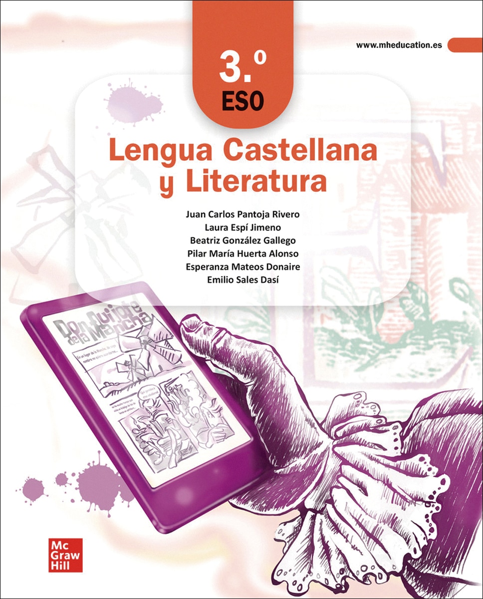 Portada de Lengua castellana y Literatura 3.º ESO