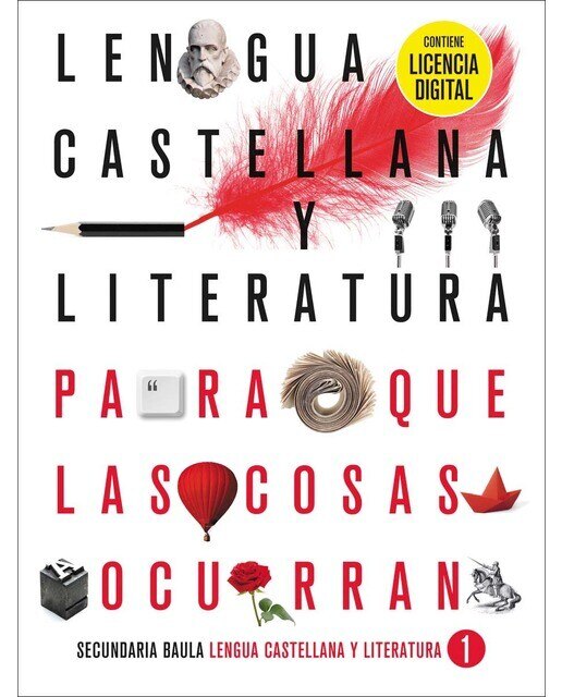 Portada de Lengua castellana y literatura 1º ESO LA PQLCO (Edición 2022) (Tapa blanda).