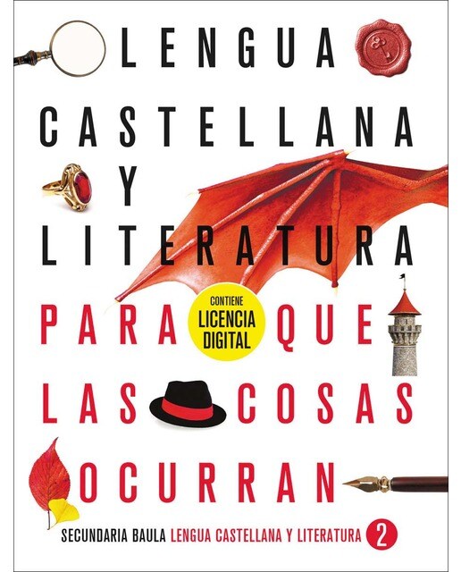 Portada de Lengua castellana y literatura 2º ESO LA PQLCO (Edición 2022) (Tapa blanda).