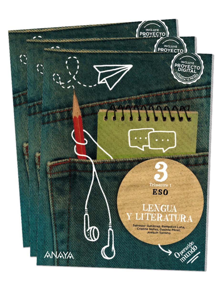 Imagen 0 de Lengua y Literatura 3.  (Tapa blanda)