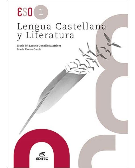 Portada de Lengua castellana y Literatura 1º ESO (Tapa blanda).