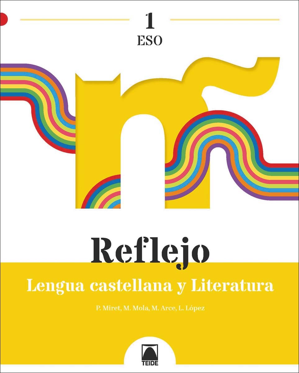 Portada de Reflejo 1. Lengua castellana y Literatura 1 ESO (Tapa blanda).