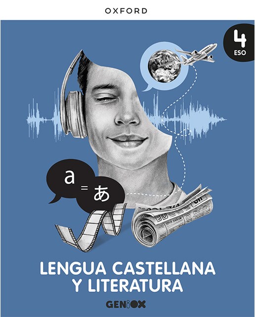Portada de Lengua Castellana y Literatura 4º ESO. Libro del estudiante PACK. GENiOX (Canarias).