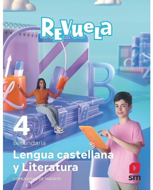 Imagen 0 de Lengua castellana y Literatura. 4 Secundaria. Revuela. Comunidad de Madrid  (Tapa blanda)