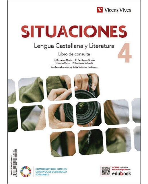 Situaciones 4. Lengua Castellana y Literatura. Libro de consulta (Tapa blanda) 1