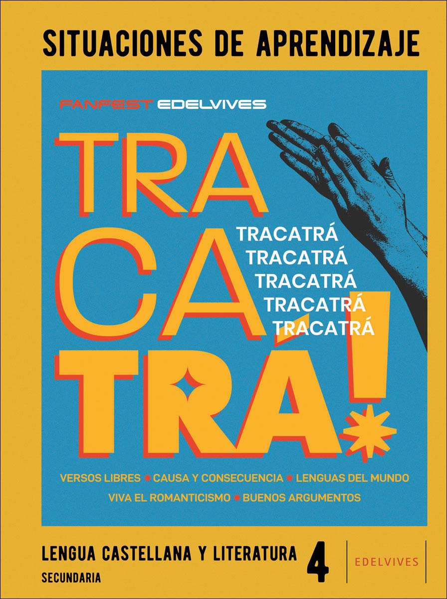 Portada de Proyecto: FanFest - Lengua Castellana y Literatura 4 ESO. Situaciones de aprendizaje (Tapa blanda).