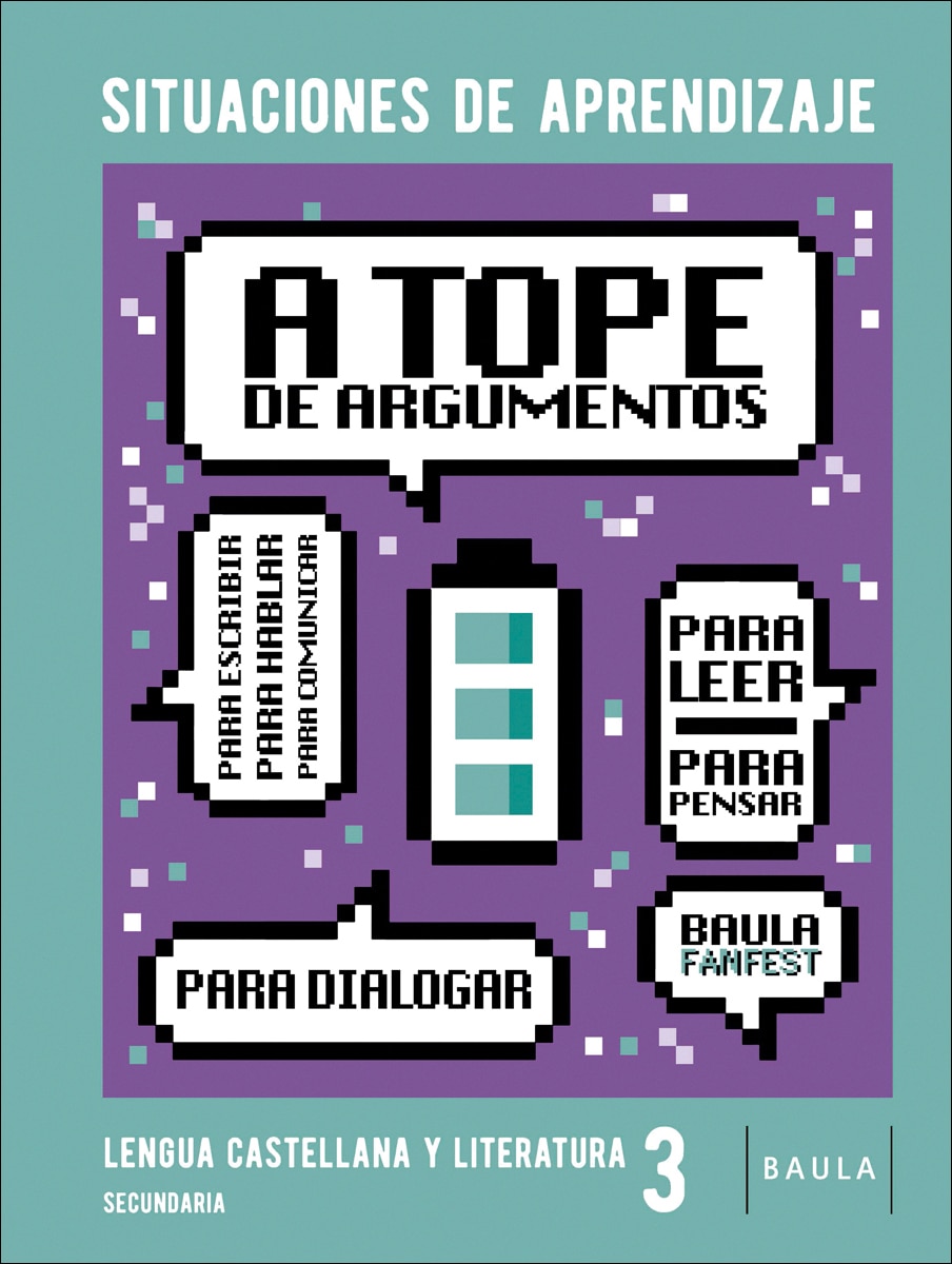 Cuaderno situaciones de aprendizaje Lengua castellana y literatura 3º Secundaria