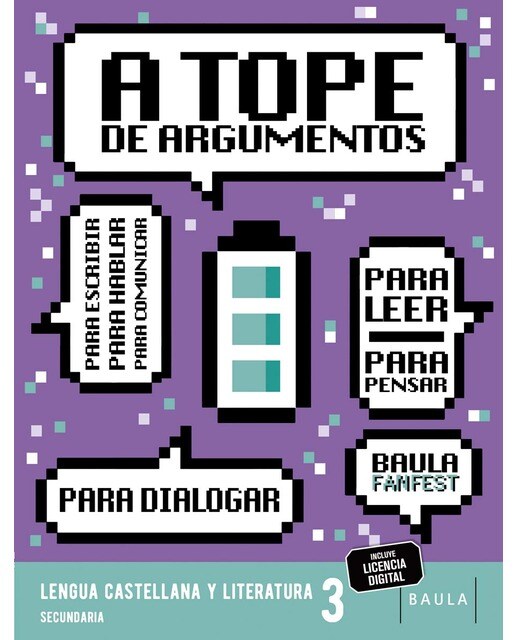 Lengua castellana y literatura 3º Secundaria Libro alumno Fanfest