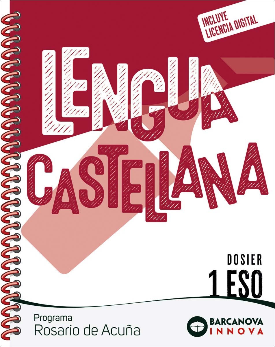 Imagen 0 de Rosario de Acuña 1 ESO. Dosier. Lengua castellana