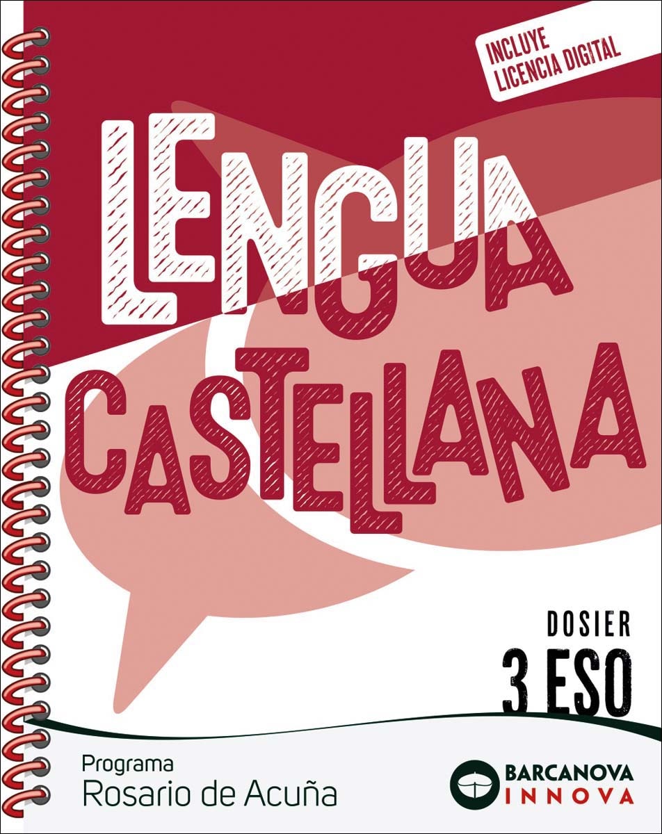 Imagen 0 de Rosario de Acuña 3 ESO. Dosier. Lengua castellana