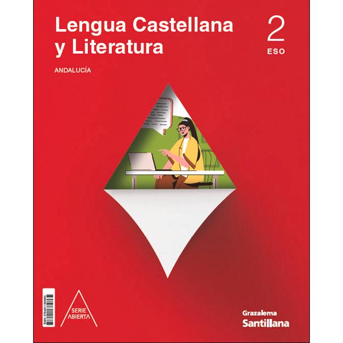 Portada de LENGUA Y LITERAT 2ESO SERIE ABIERTA GRAZALEMA (Tapa blanda).