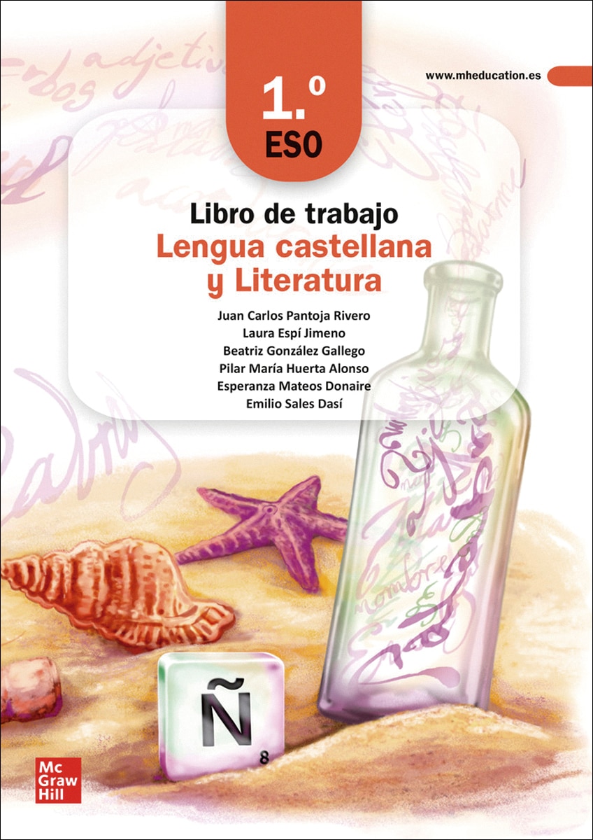 Portada de Lengua castellana y Literatura 1.º ESO. Libro de trabajo. Ortografía