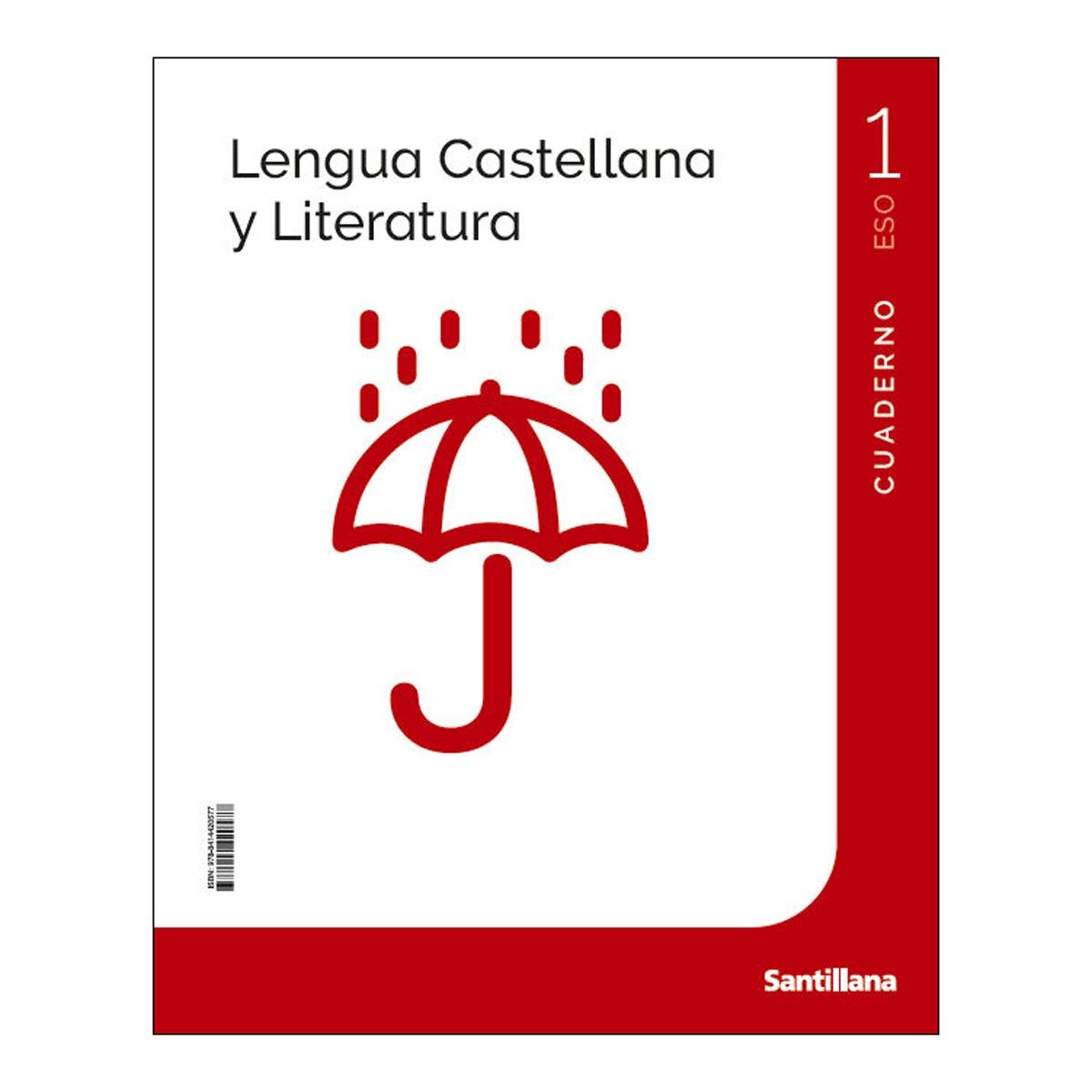 Portada de LENGUA Y LITERATURA 1 ESO CM SANTILLANA (Tapa blanda).