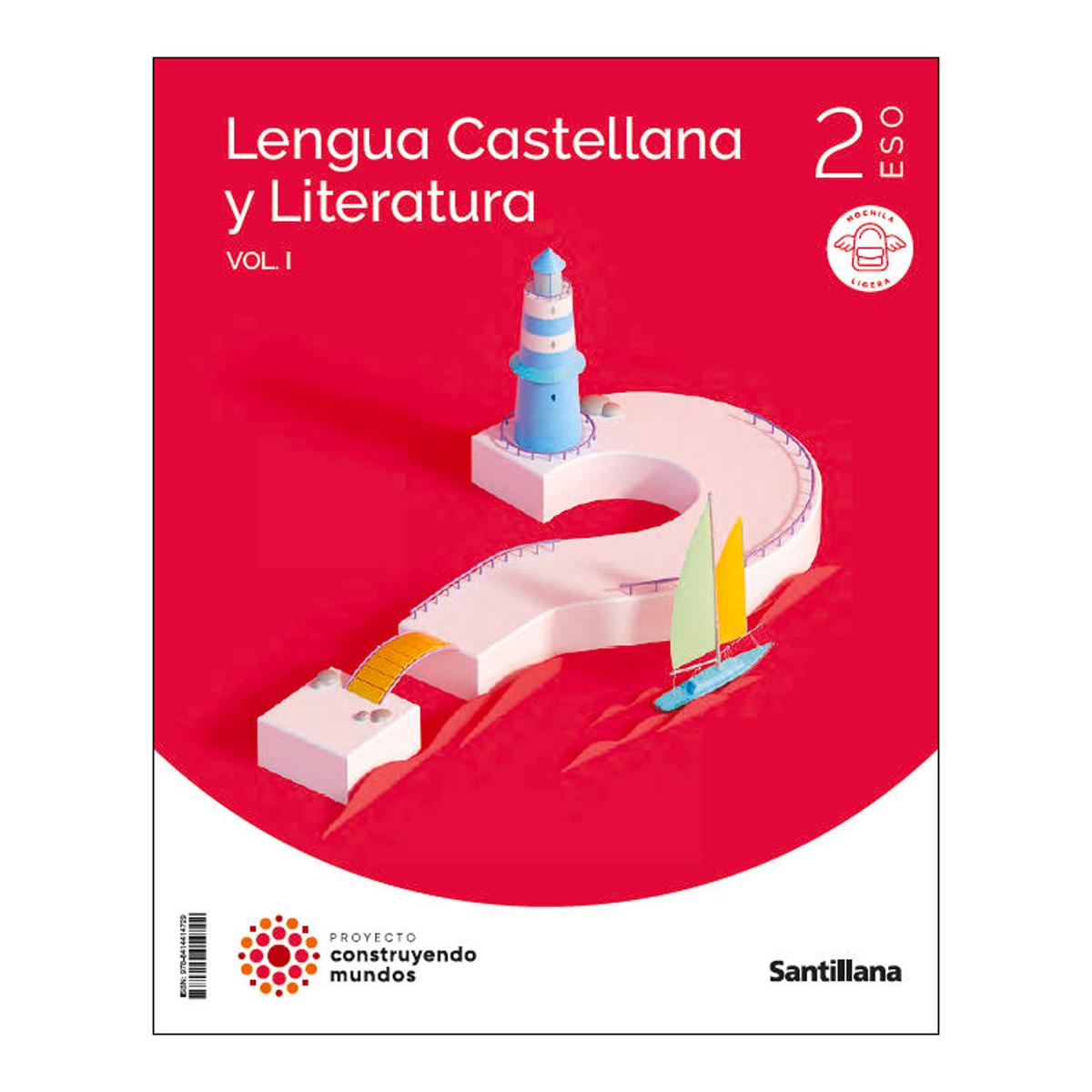 LENGUA Y LITERATURA 2 ESO MURCIA CONSTRUYENDO MUNDOS (Tapa blanda) 1