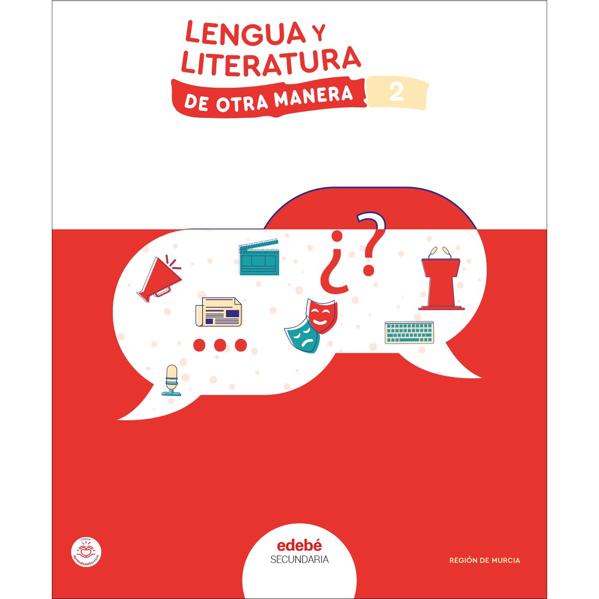 Portada de LENGUA Y LITERATURA 2 (Tapa blanda).