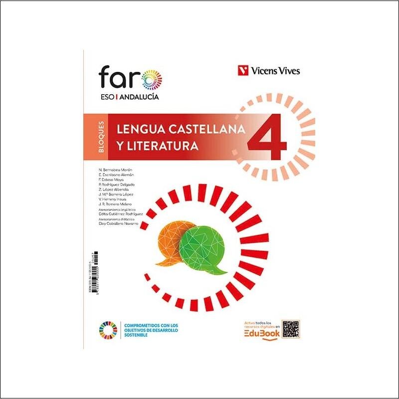 Imagen 0 de Lengua Castellana y Literatura 4+Separata Ortografía 4. Edición bloques. Andalucía (Faro) (Tapa blanda)