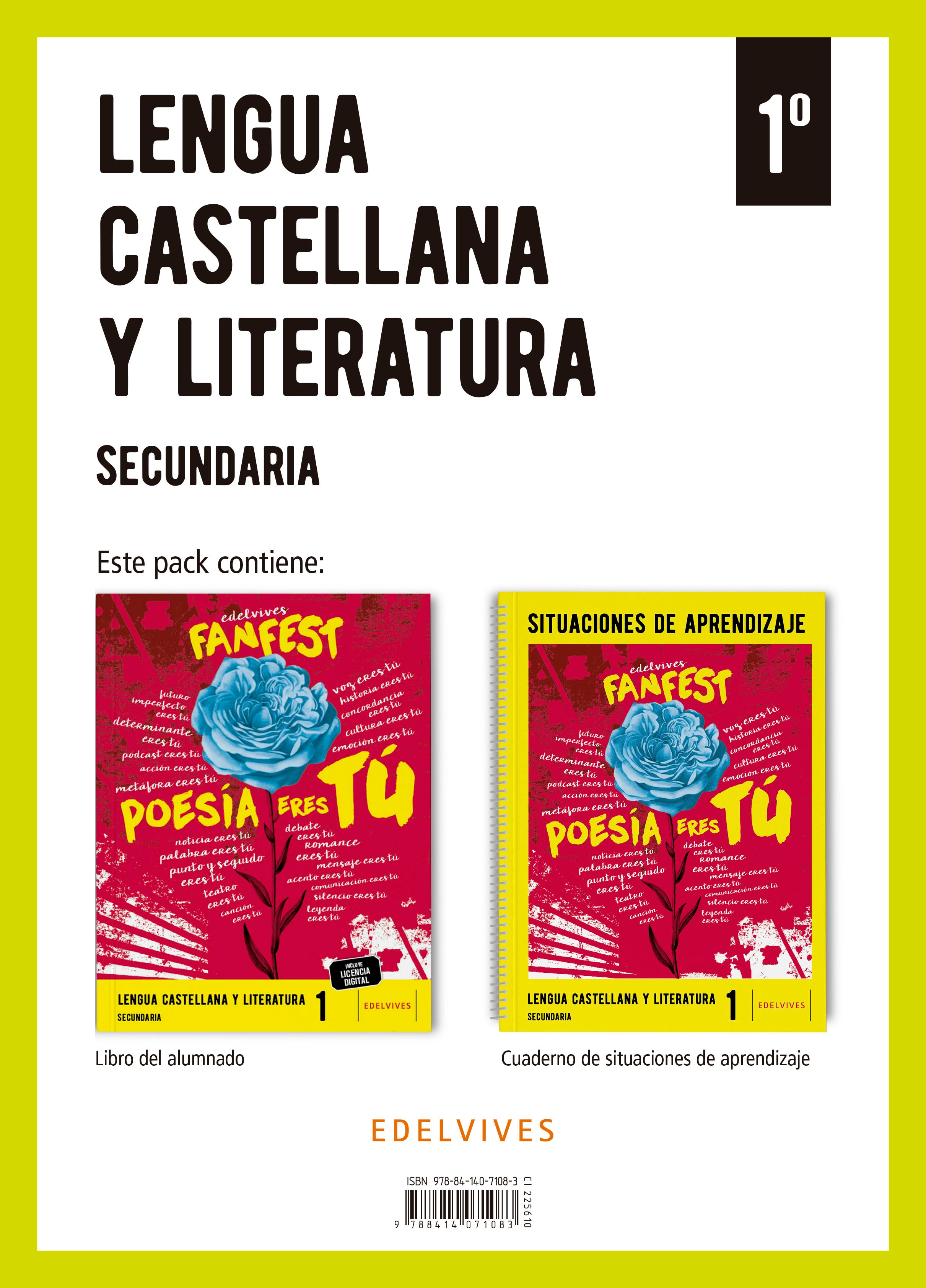 LENGUA CASTELLANA Y LITERATURA 1.º ESO +