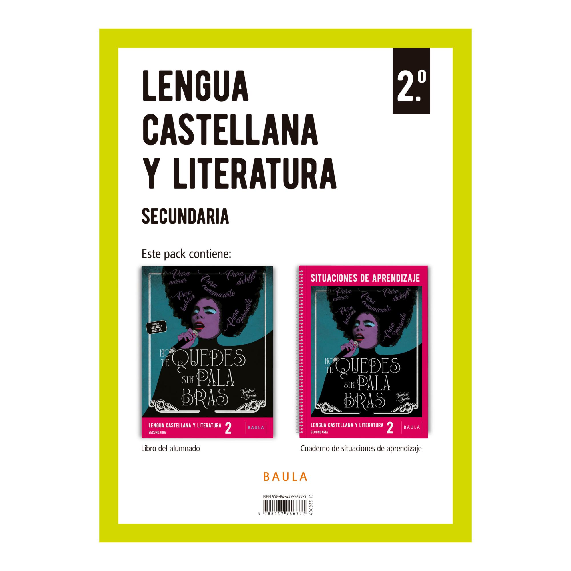 LENGUA CASTELLANA Y LITERATURA 2.º ESO L (Tapa blanda) 1
