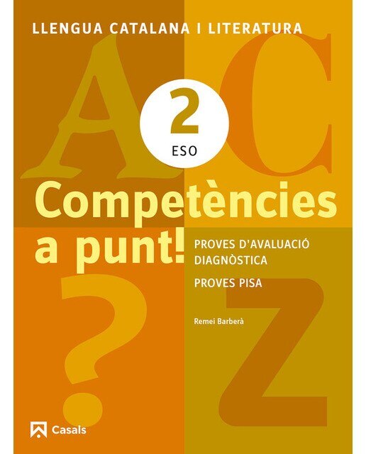 Portada de Competències a punt! Llengua catalana i Literatura 2 ESO.