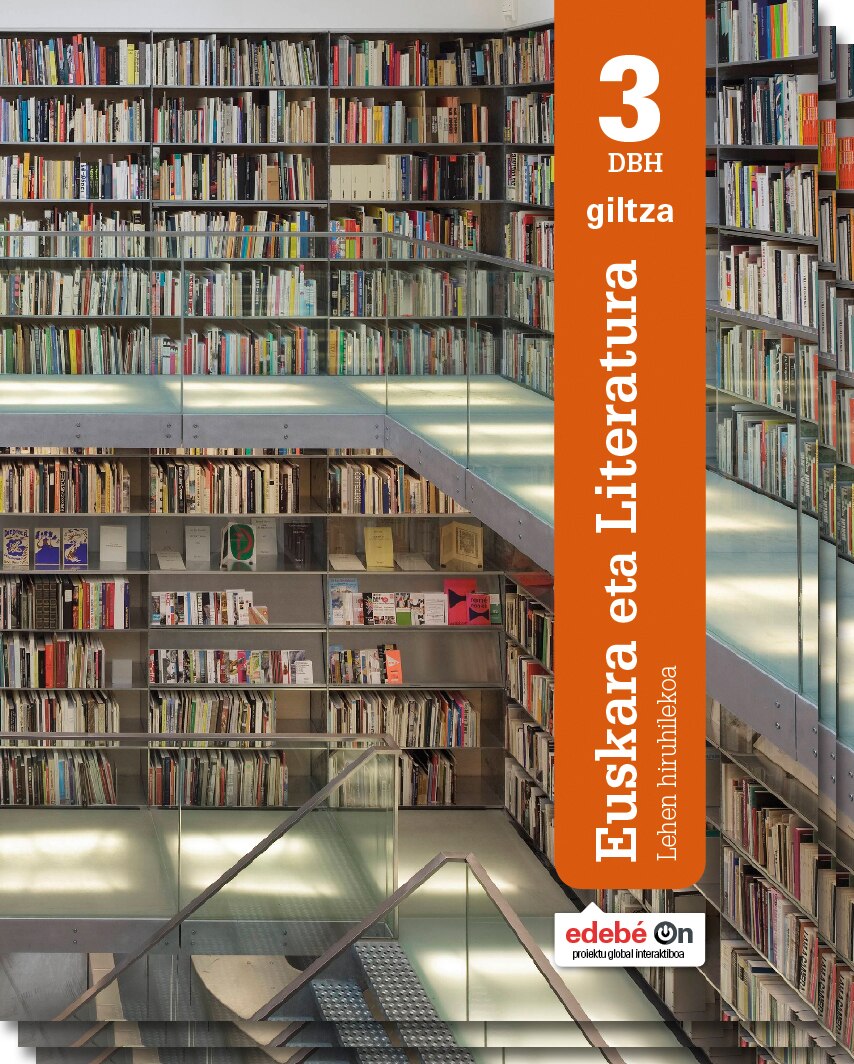 EUSKARA ETA LITERATURA DBH 3 (Tapa blanda) 1