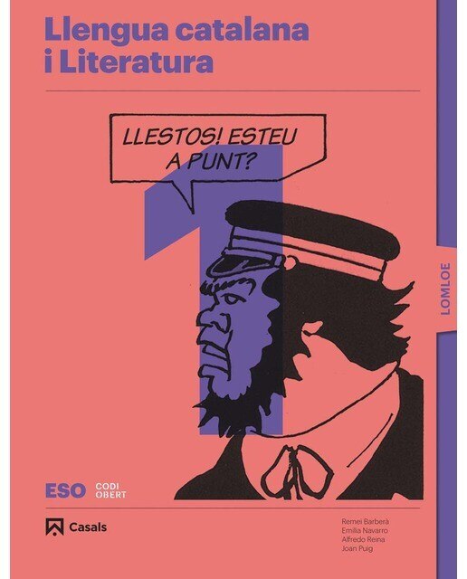 Portada de Llengua catalana i Literatura 1 ESO LOMLOE (Tapa blanda).