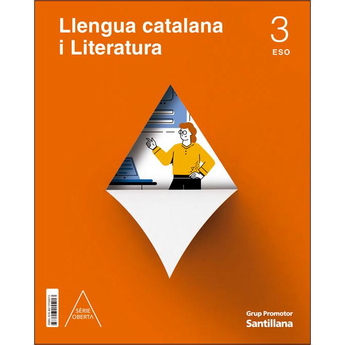 LLENGUA CATALANA I LITERATURA SERIE OBERTA 3 SEC  (Tapa blanda) 1