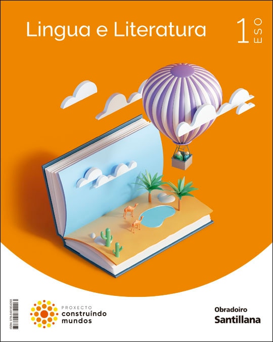 Imagen 1 de LINGUA E LITERATURA 1 ESO CONTRUINDO MUNDOS (Tapa blanda)