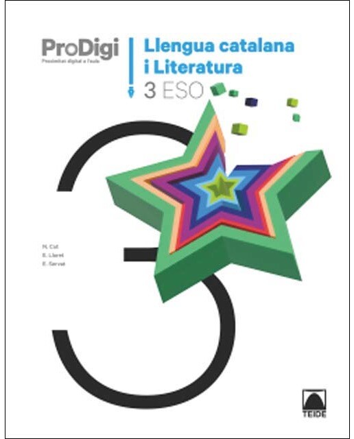 Portada de Quadern ProDigi. Llengua catalana i Literatura 3 ESO (Tapa blanda).