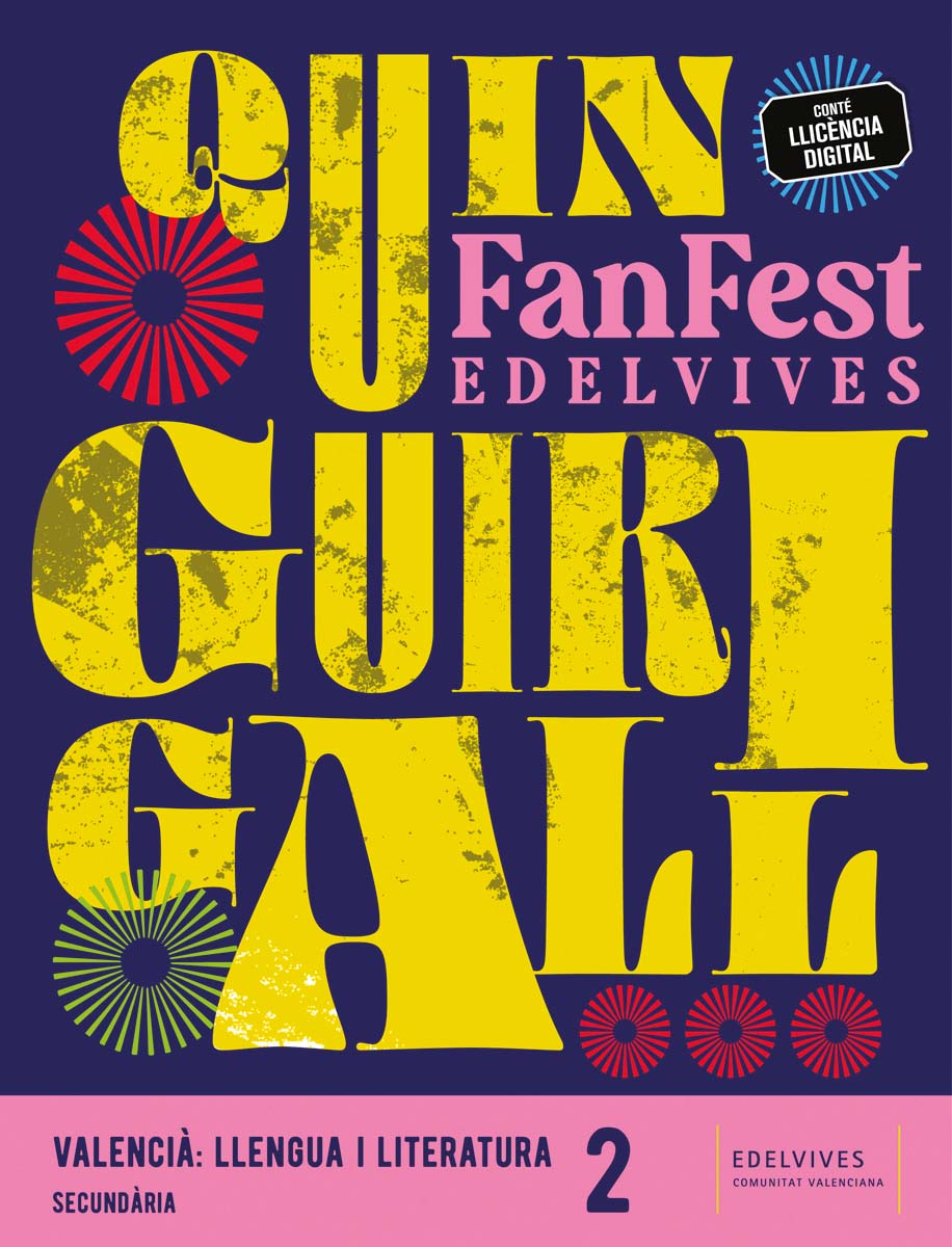 Portada de Projecte: FanFest. Valencià : Llengua i Literatura 2 ESO