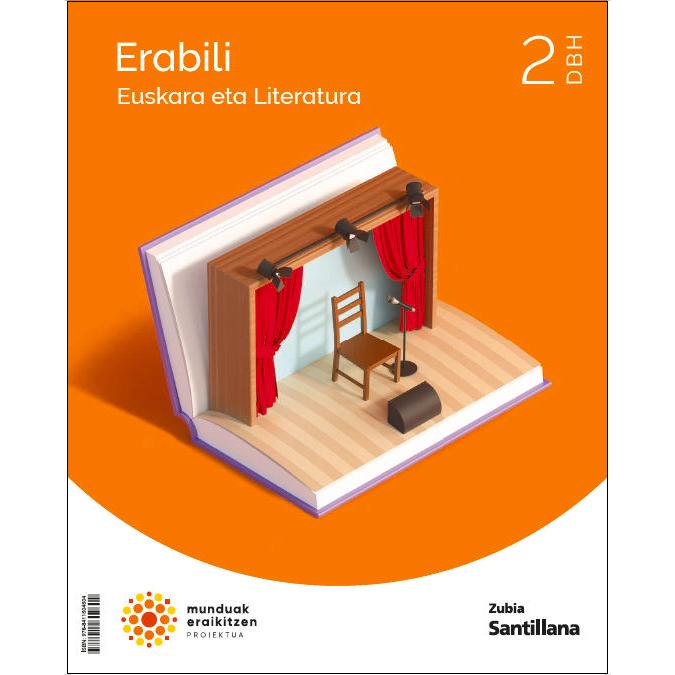 Imagen 0 de EUSKARA ETA LITERATURA ERABILI 2 DBH MUNDUAK ERAIKITZEN  (Tapa blanda)
