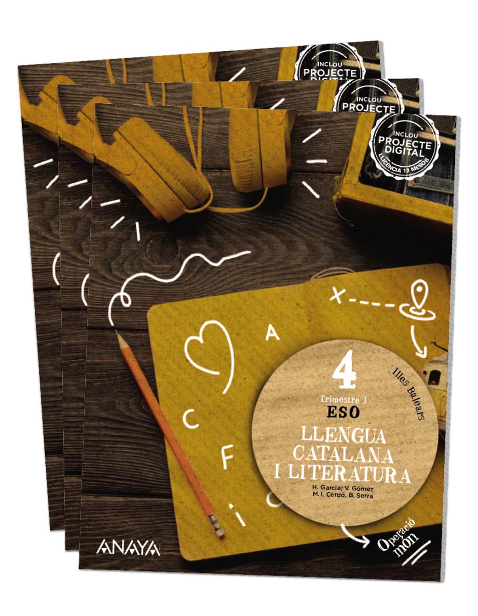 LLENGUA CATALANA I LITERATURA 4 (Tapa blanda) 1
