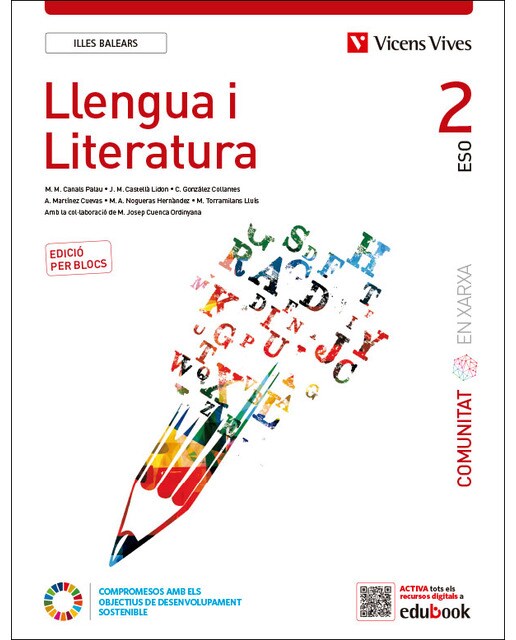Llengua i Literatura 2 Illes Balears . Edició per blocs