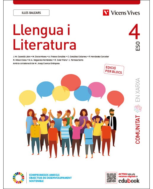 Llengua i Literatura 4 Illes Balears . Edició per blocs