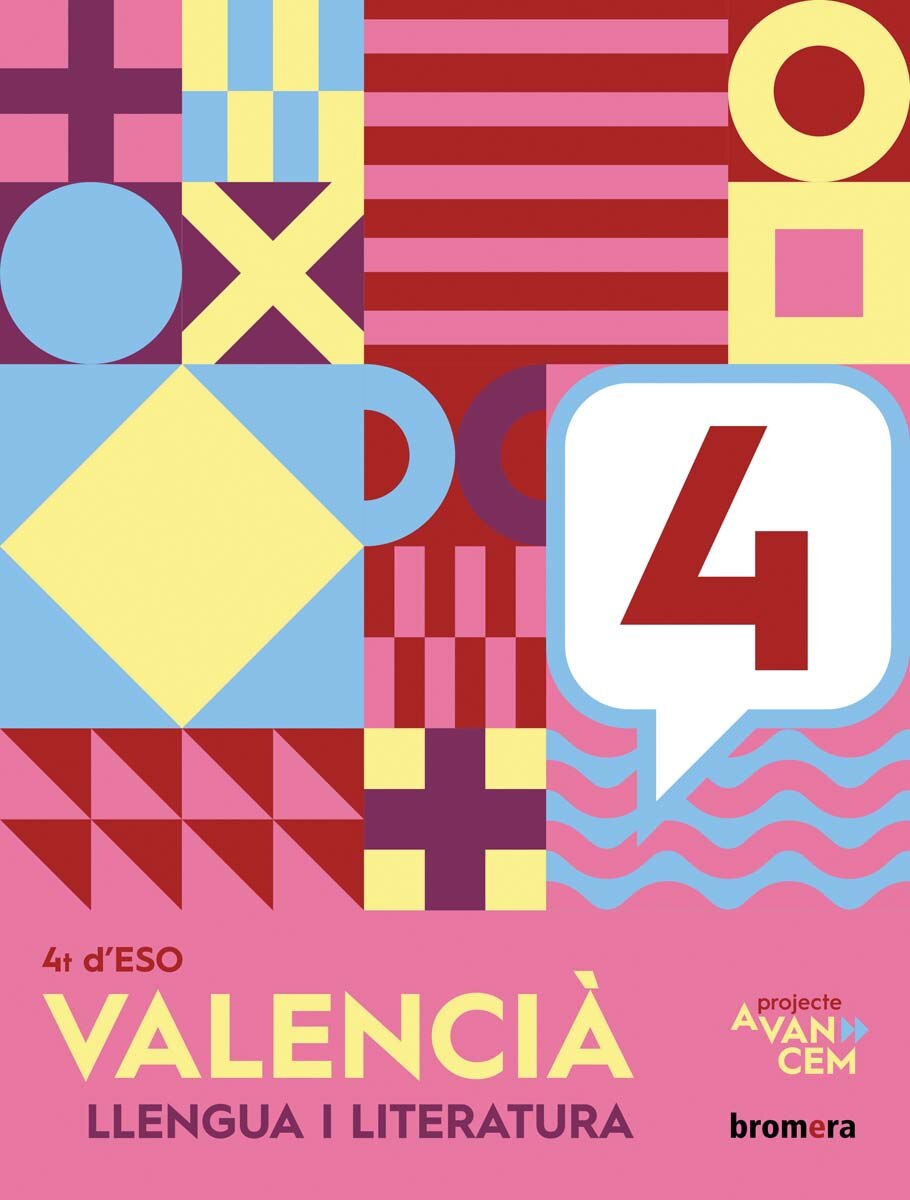 Portada de Avancem 4t ESO. Valencià: llengua i literatura