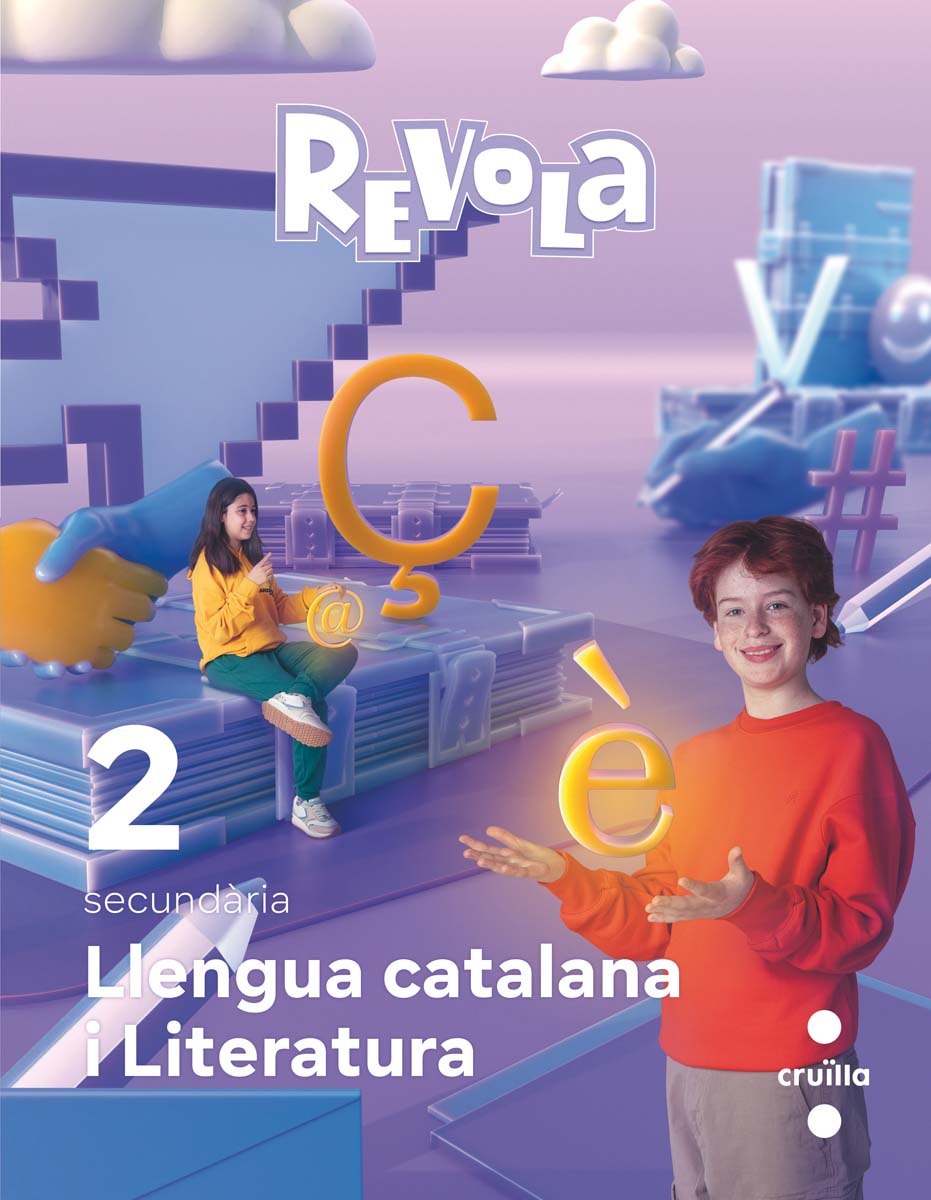 Imagen 1 de Llengua Catalana i Literatura. 2 Secundaria. Revola. Cruilla  (Tapa blanda)