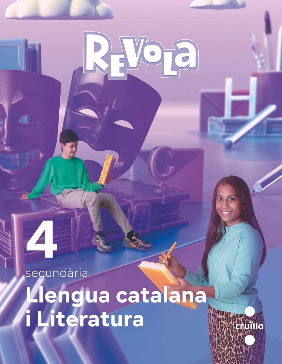 Imagen 0 de Llengua Catalana i Literatura. 4 Secundaria. Revola. Cruilla (Tapa blanda)
