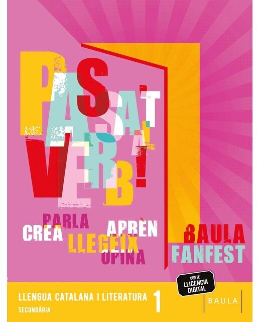 Llengua catalana i literatura 1r Secundària Llibre alumne Fanfest