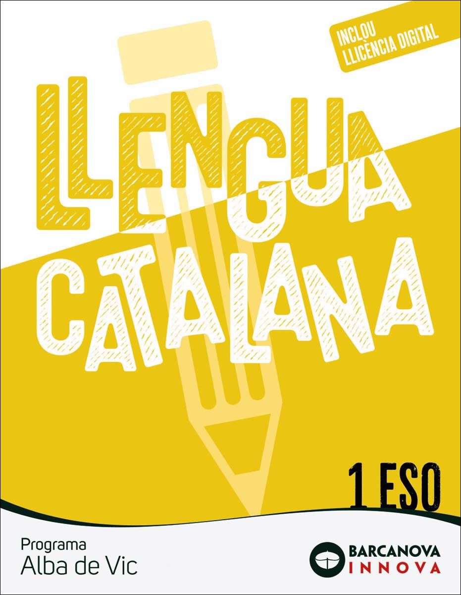 Alba de Vic 1 ESO. Llengua catalana  (Tapa blanda) 1