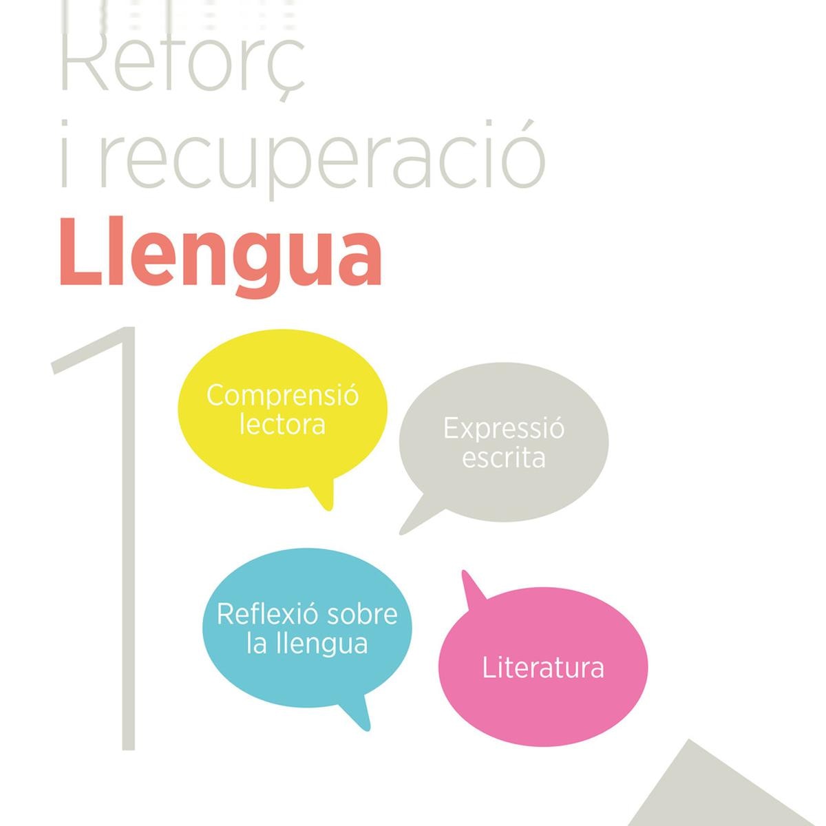 Imagen 0 de REFORÇ LLENGUA 1 (Tapa blanda)