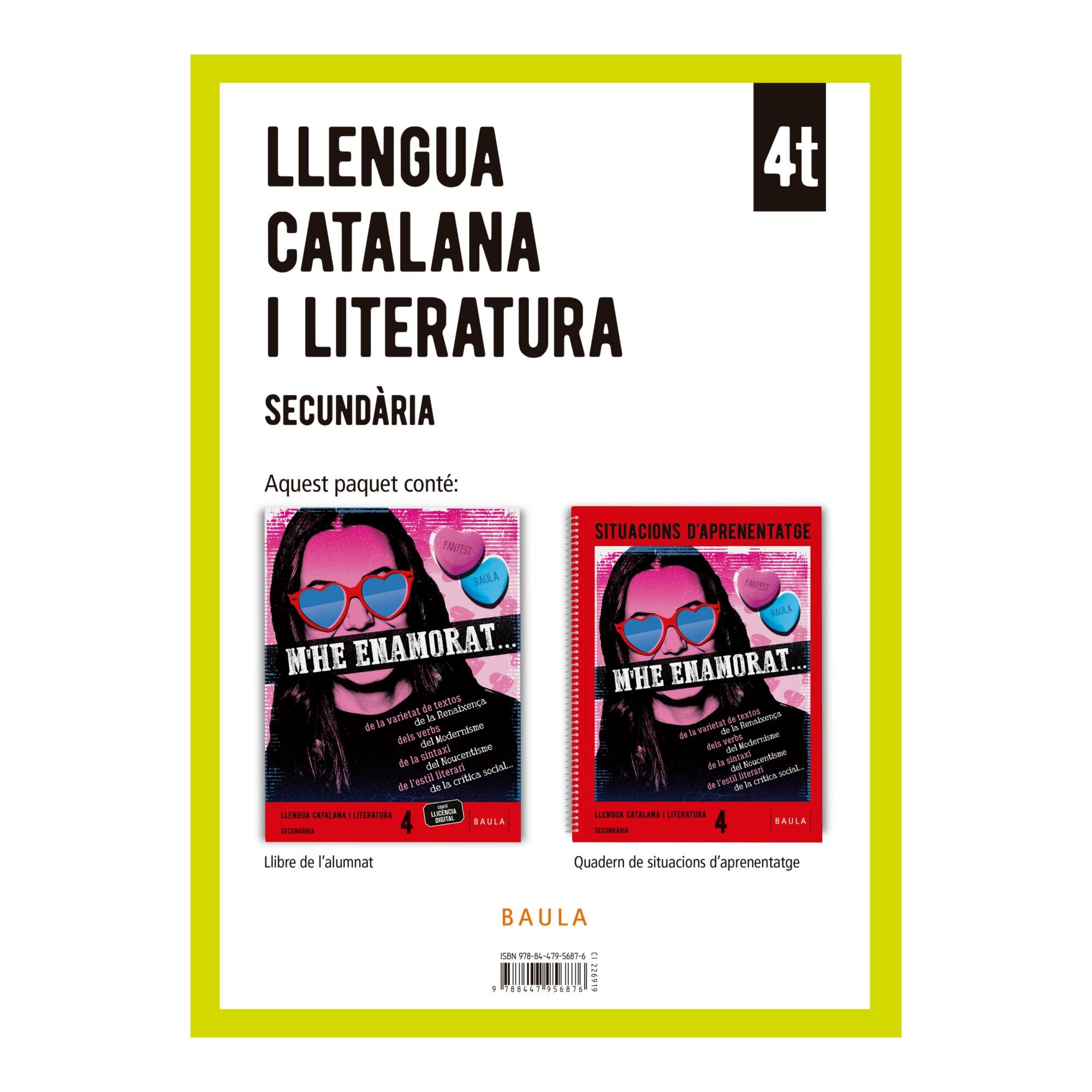 Imagen 0 de LLENGUA CATALANA I LITERATURA 4T ESO LA (Tapa blanda)