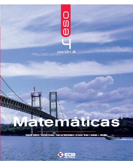 Matemáticas 4º E.S.O. - Opción A-2008