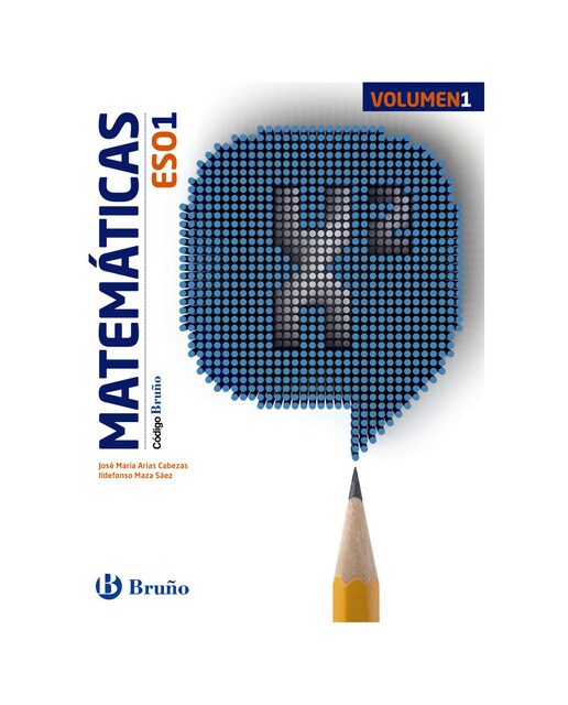 Código Bruño Matemáticas 1 ESO - 3 volúmenes  (Tapa blanda) 1
