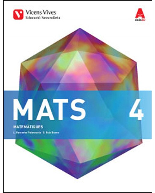 Mats 4 (matematiques) eso aula 3d (Tapa blanda) 1