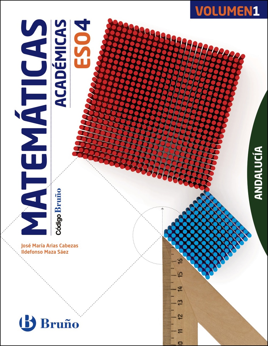 Código Bruño Matemáticas Académicas 4 ESO Andalucía - 3 volúmenes