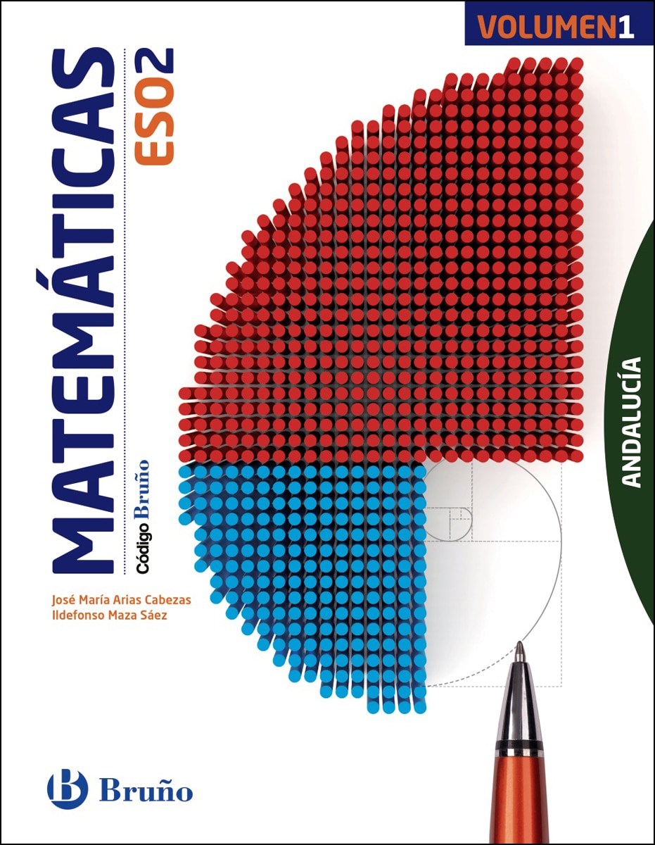 Código Bruño Matemáticas 2 ESO Andalucía - 3 volúmenes