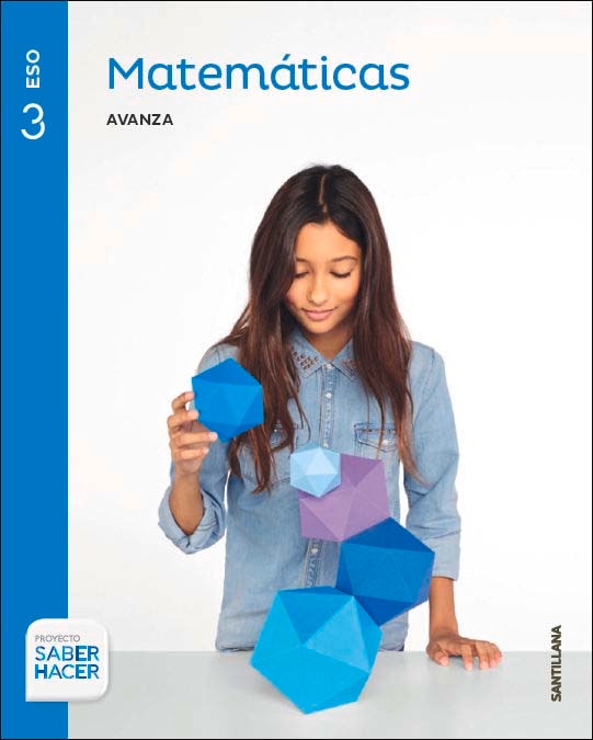 Portada de MATEMATICAS SERIE AVANZA 3 ESO SABER HACER (Tapa blanda).
