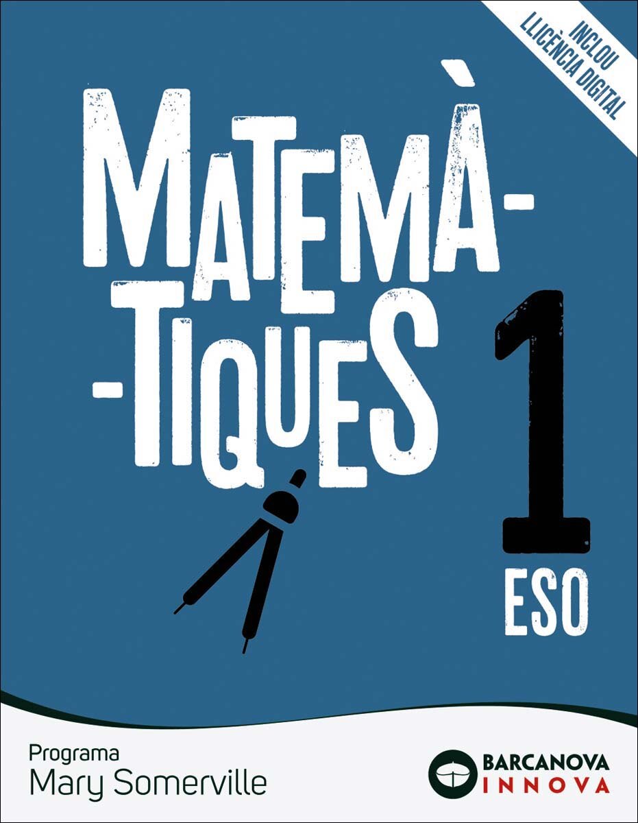 Mary Somerville 1 ESO. Matemàtiques: Novetat (Tapa blanda) 1