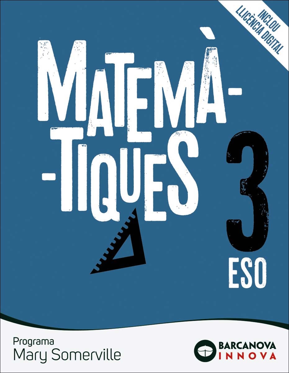 Imagen 0 de Mary Somerville 3 ESO. Matemàtiques: Novetat  (Tapa blanda)
