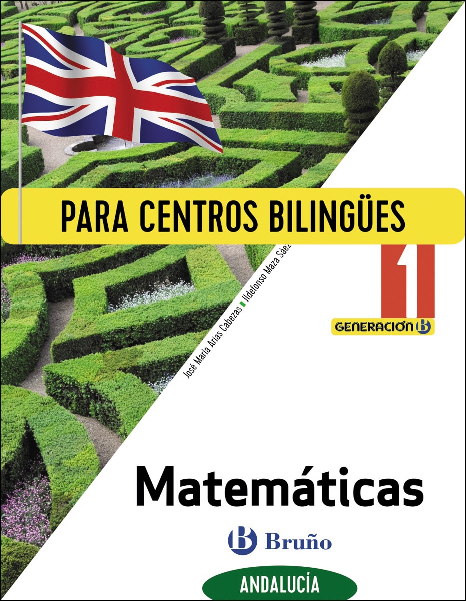Generación B Matemáticas 1 ESO Andalucía: Para centros bilingües
