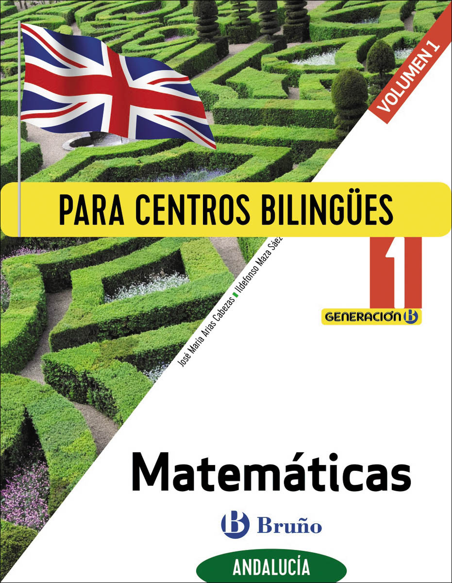 Generación B Matemáticas 1 ESO Andalucía 3 volúmenes: Para centros bilingües
